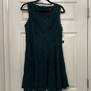 Elegant Winter Green Dress